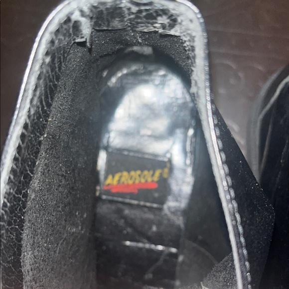 Black Leather Boots - Picture 5 of 5